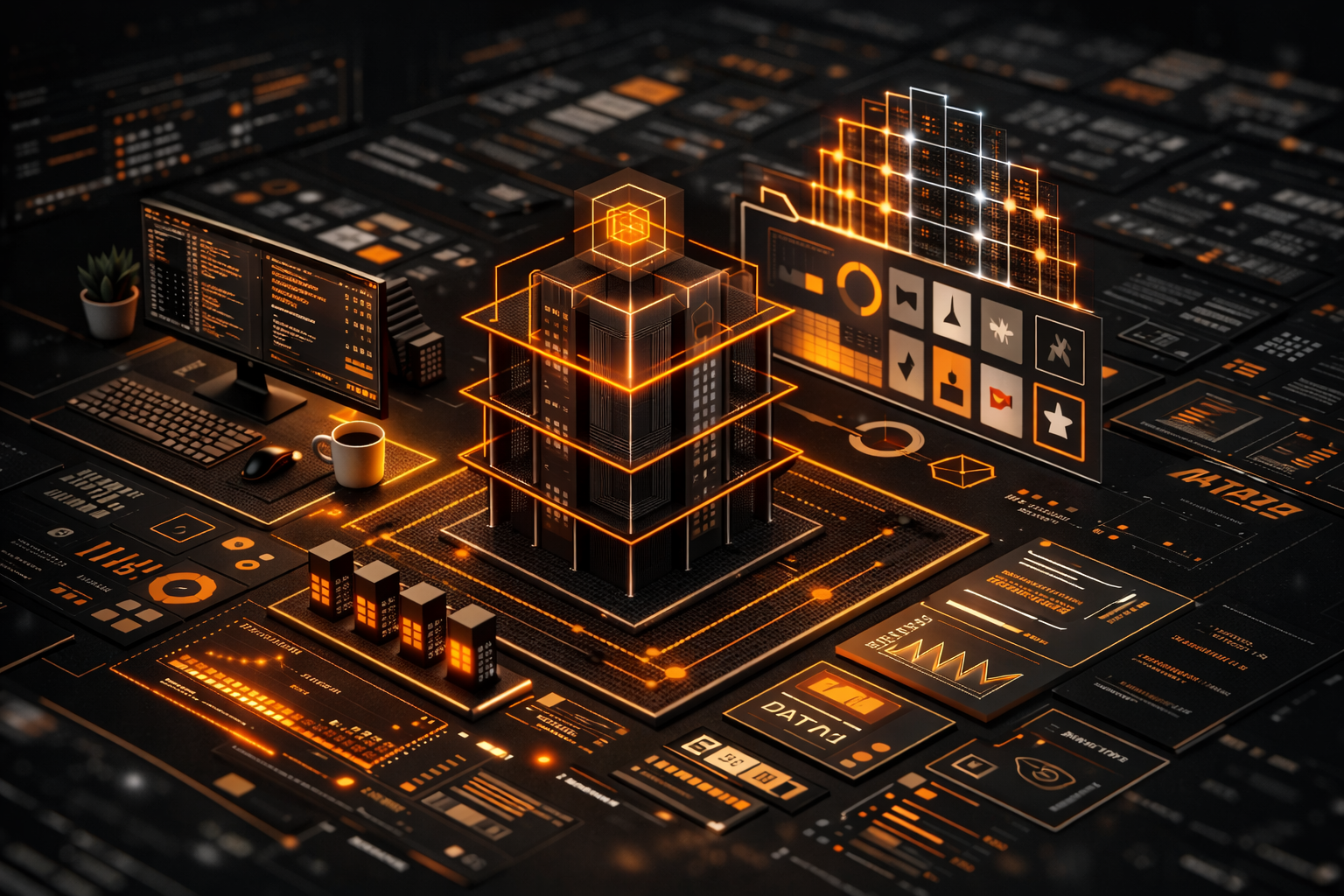 Software platforms that orchestrate connected environments